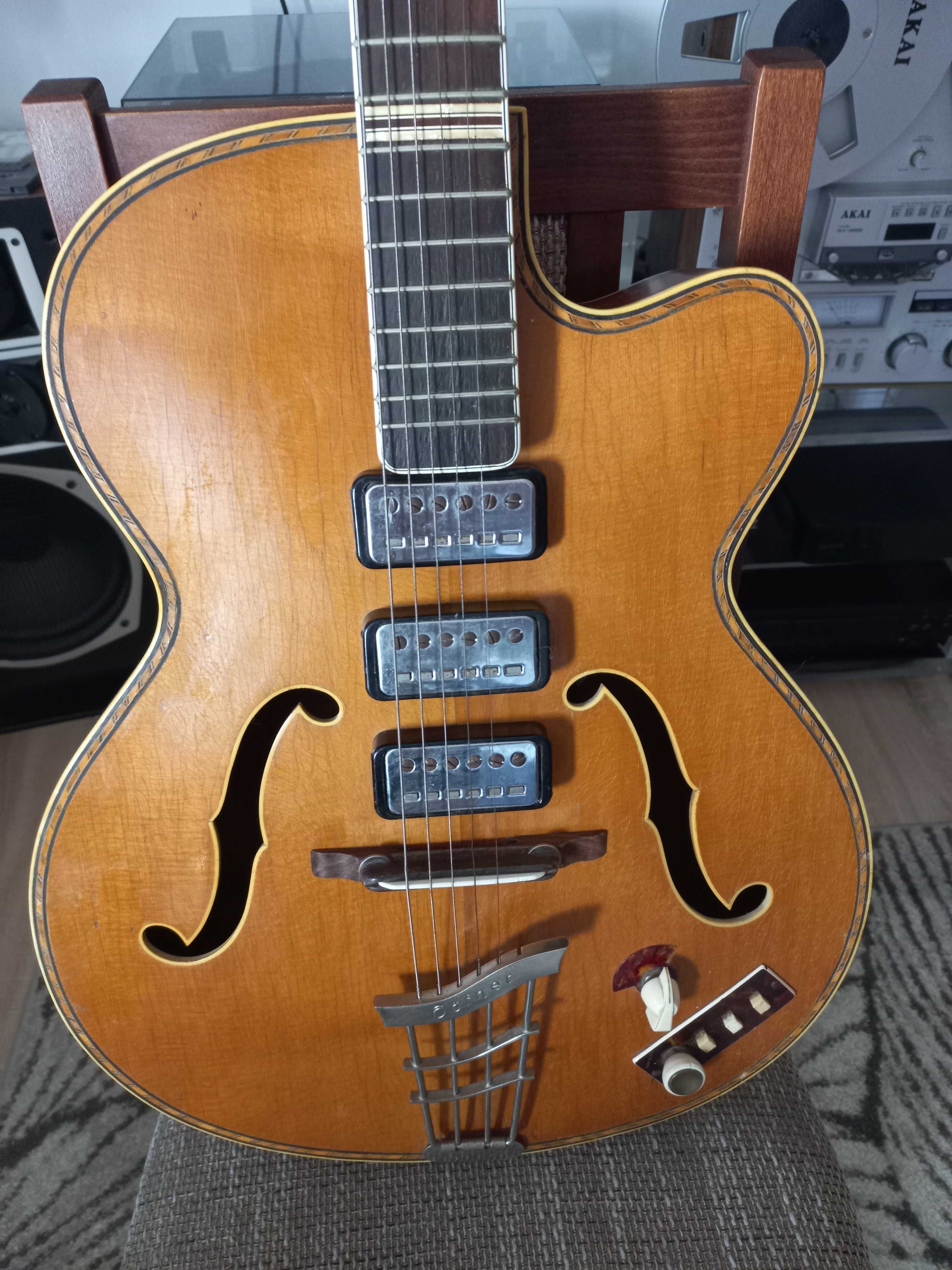 Hofner Archtop 463/S/E3 Lata 60