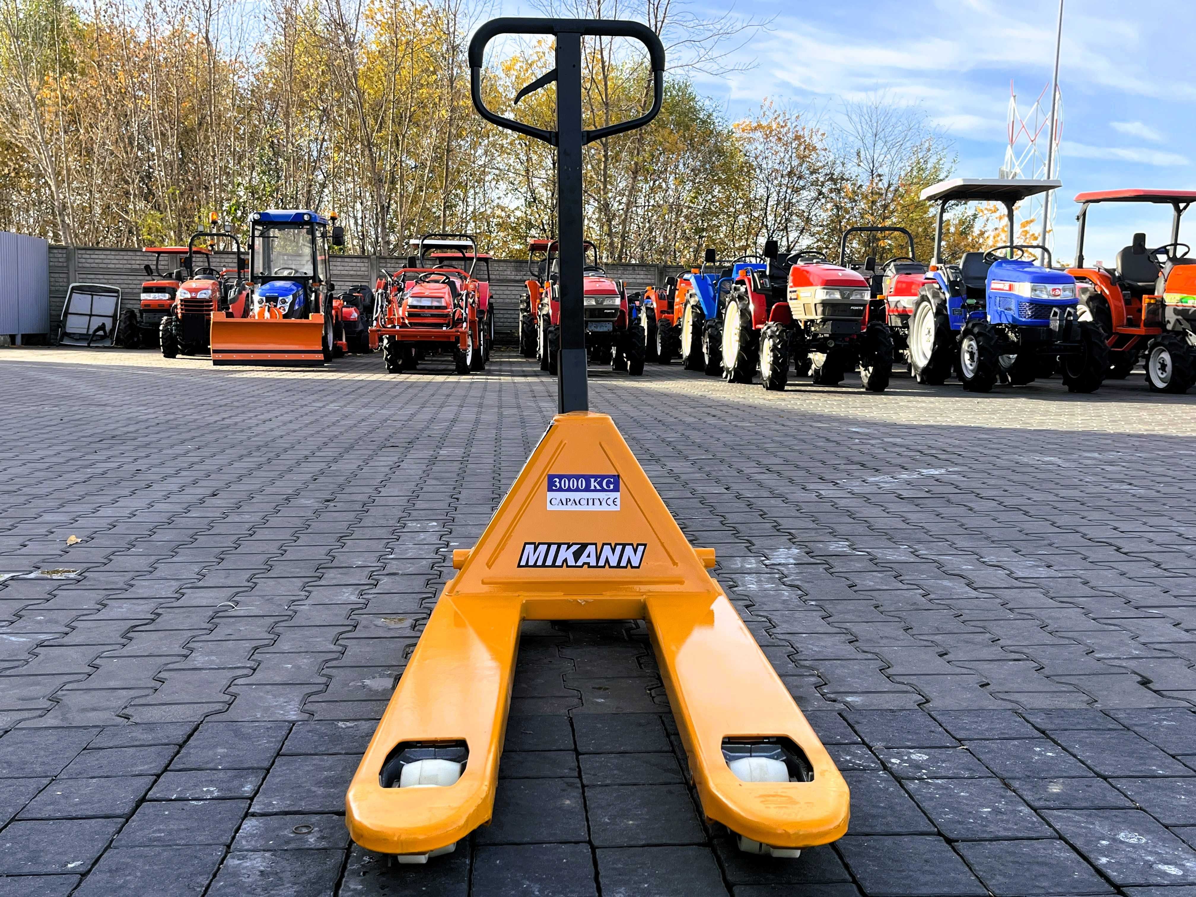 Wózek Paletowy Ręczny, Paleciak Mikann 3T Nowy Japan Trak