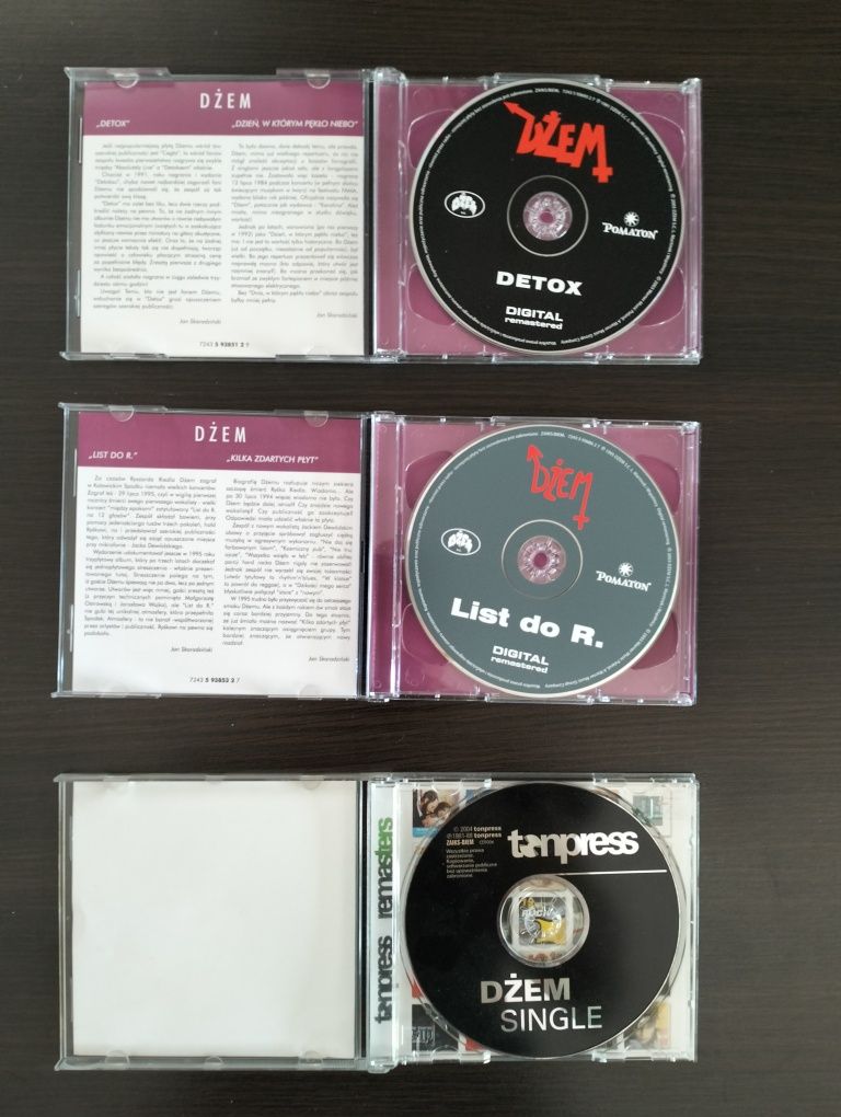 Dżem - Detox, Zemsta nietoperza, Listy do R. ,Najemnik , Autsajder