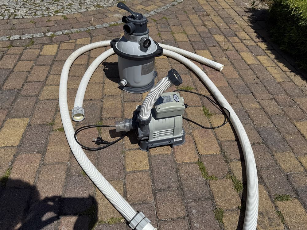 Filtr piaskowy z pompą intex KOMPLET