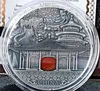 2$ долари Ніуе 2016 2017 Imperial Art Crystal 2 Oz Імперії Китай