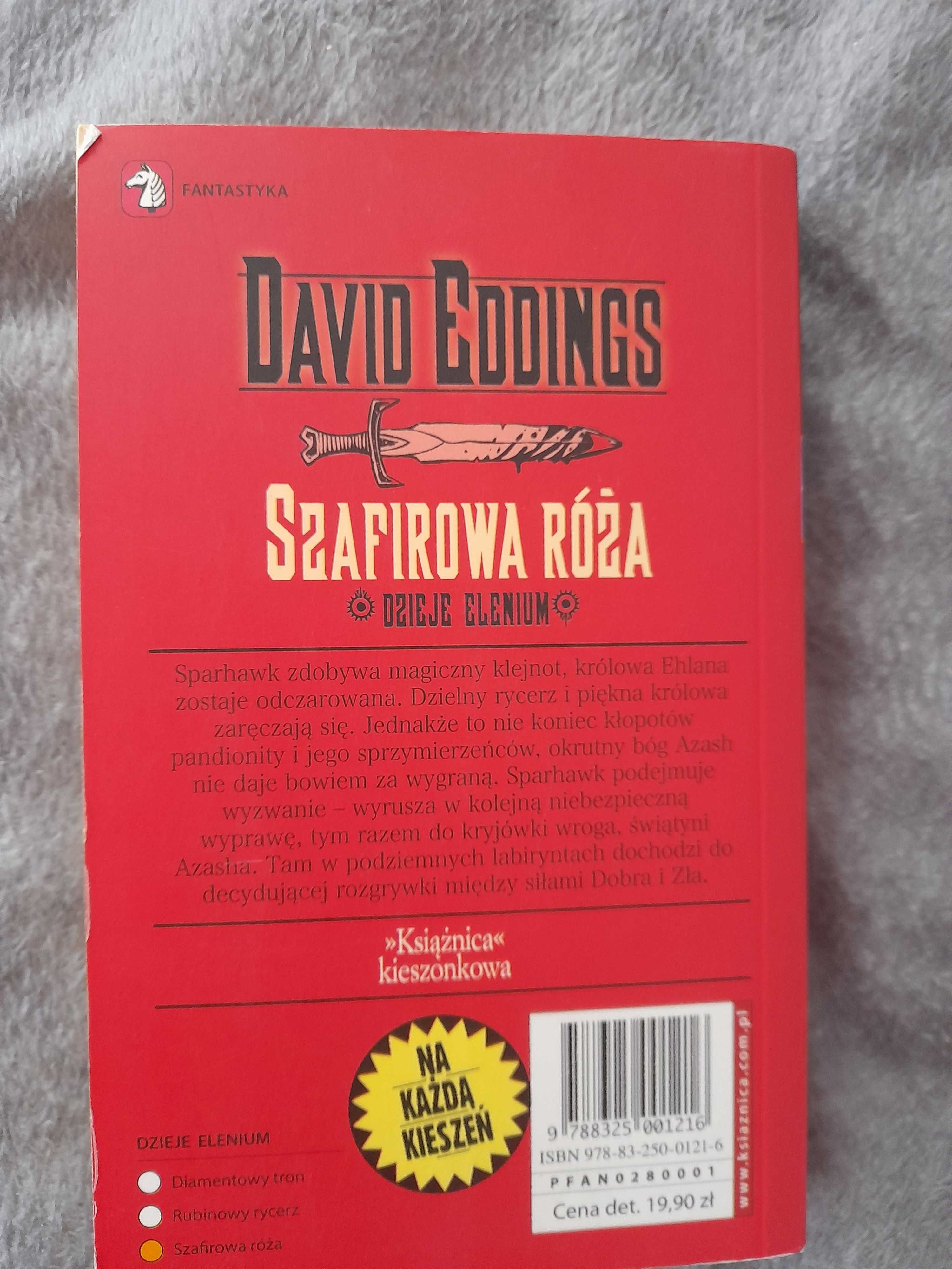 Książka "Szafirowa róża" David Eddings