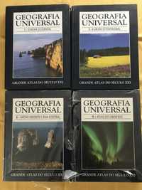 Varios livros de geografia e historia universal