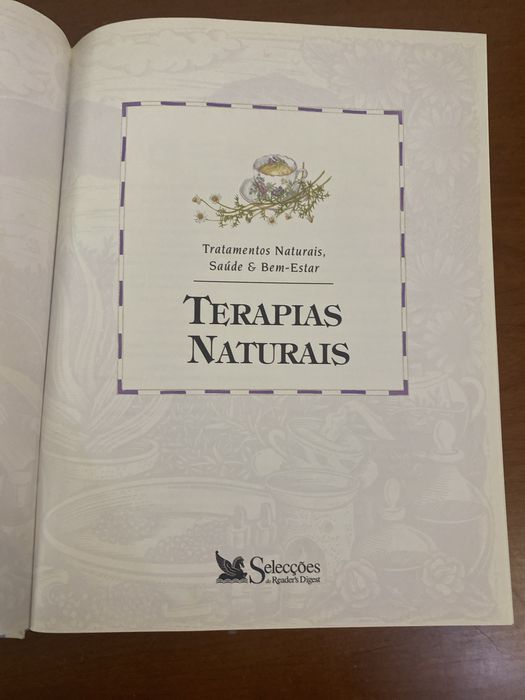 Livro Terapias Naturais