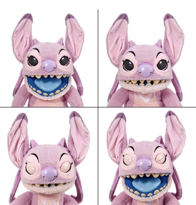 В наявності Lilo Stitch Стіч Стітч Стич інтерактивна іграшка рожевий