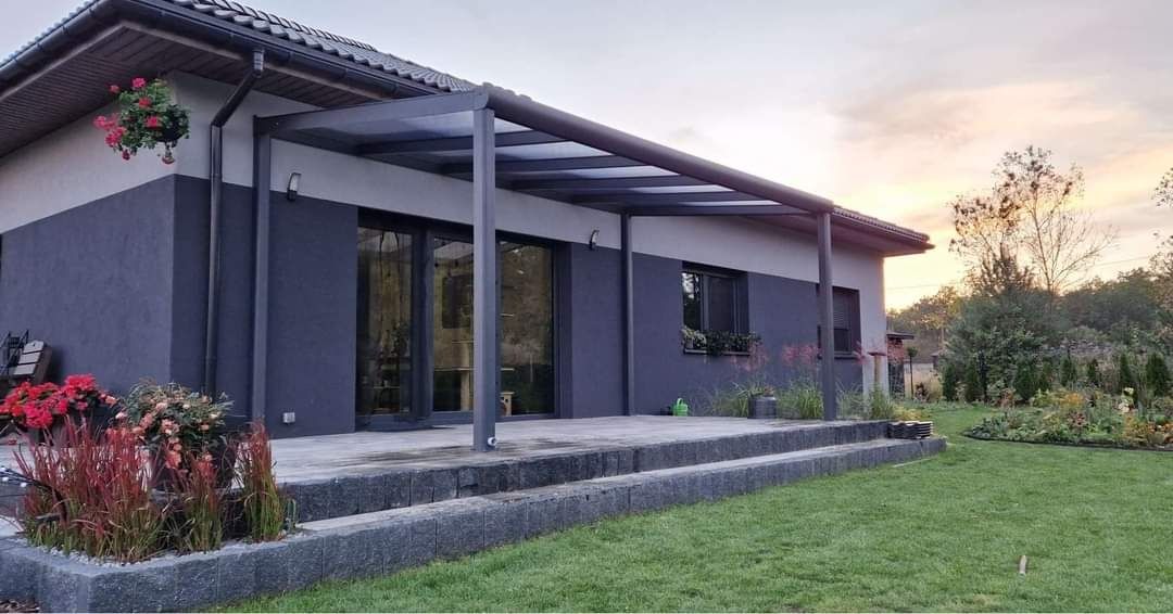 Ogród zimowy, pergola, zadaszenie aluminiowe wiata samochodowa
