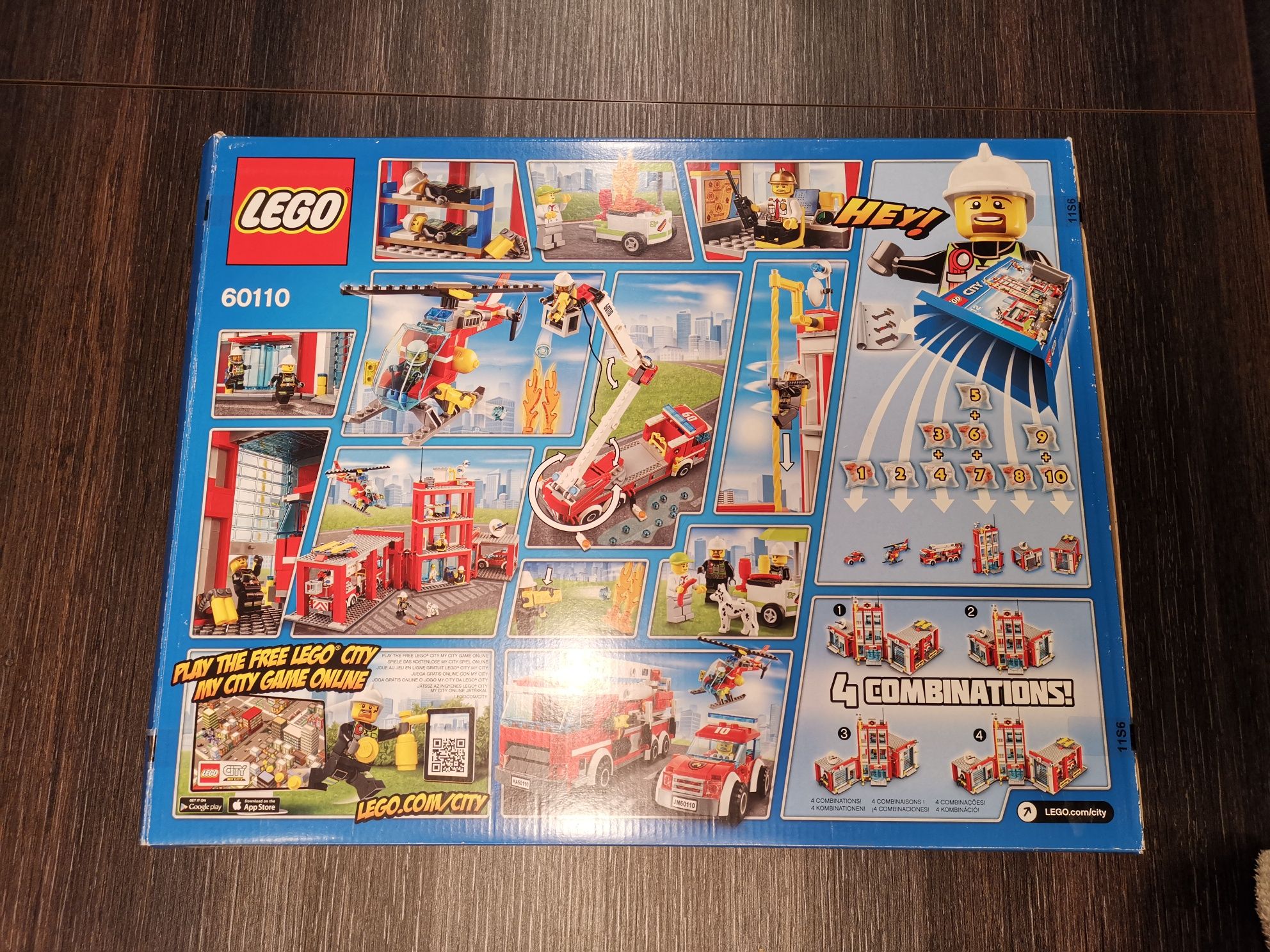 Lego City Remiza strażacka 60110