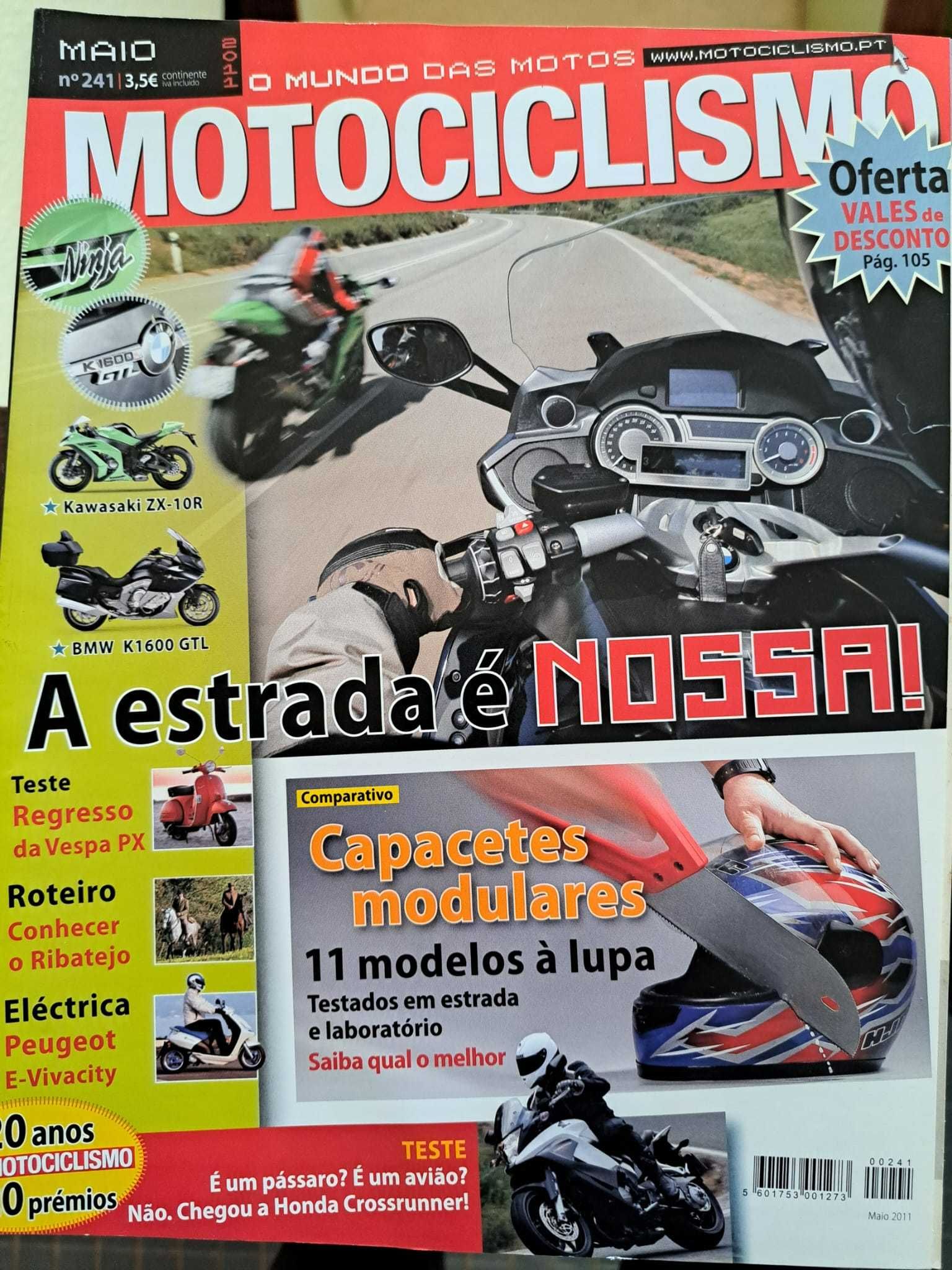 Revistas "moto jornal" e "Motociclismo" - estimadas