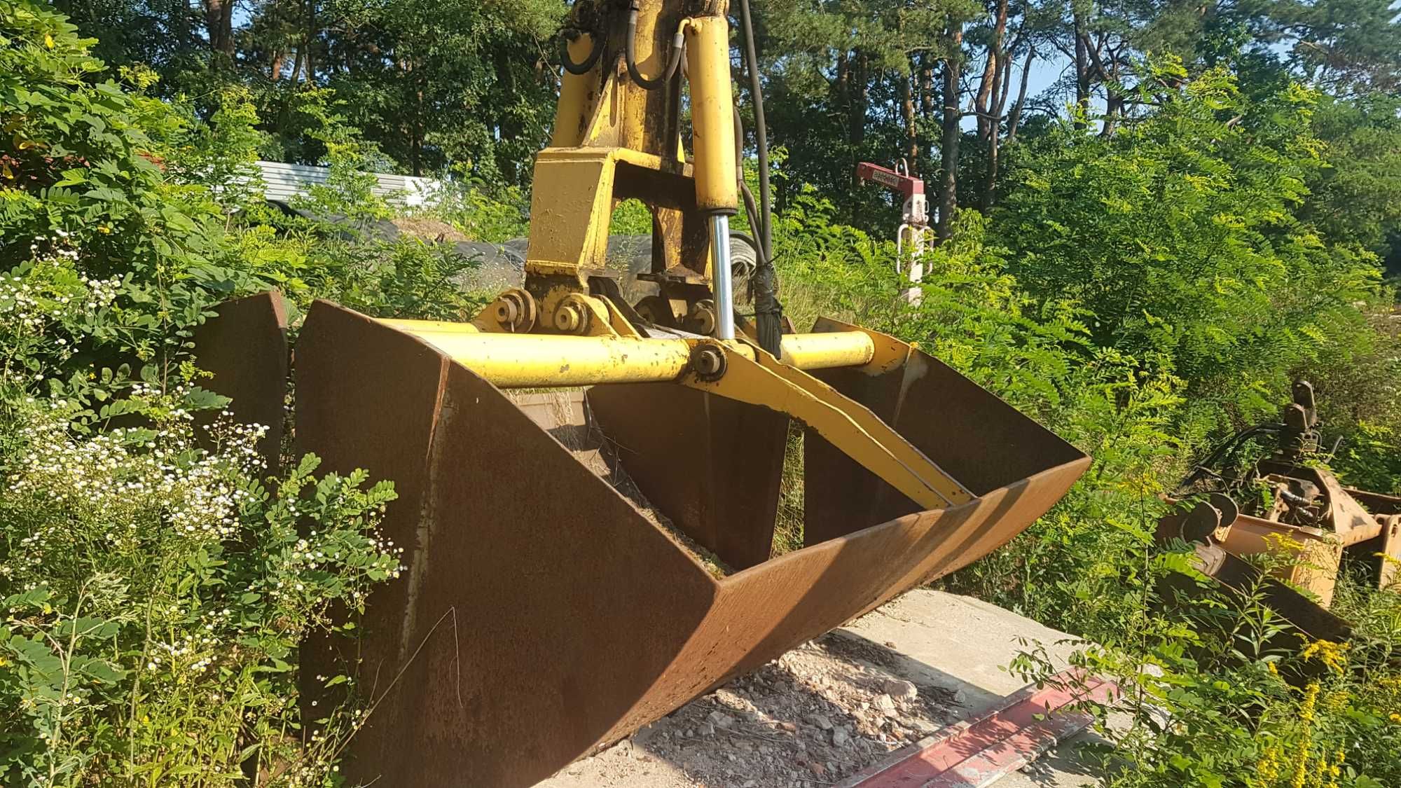 Czerpak chwytak z rotatorem do HDS przeładunkowy
