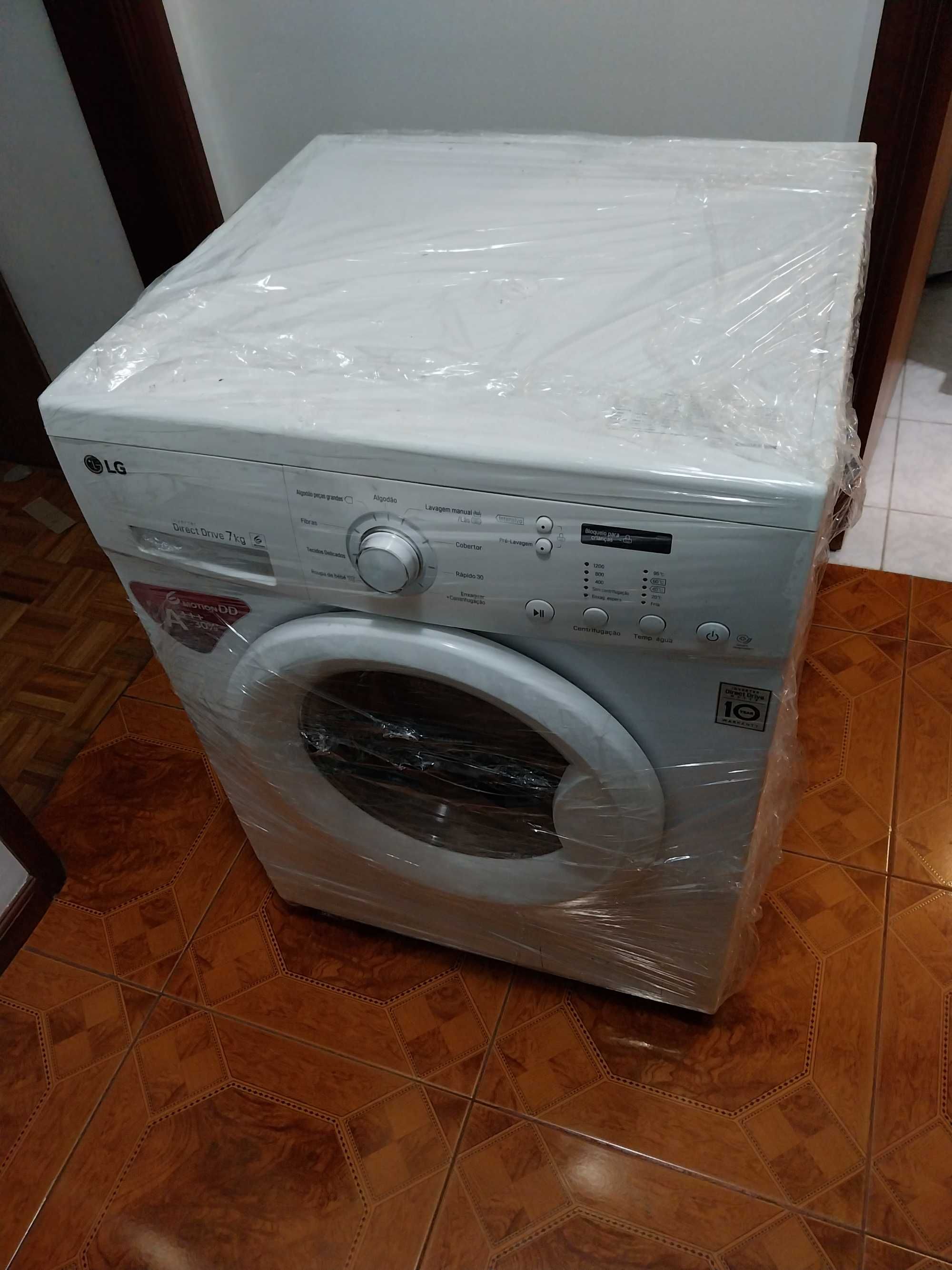 Máquina de lavar Roupa LG 7kg, A+++
