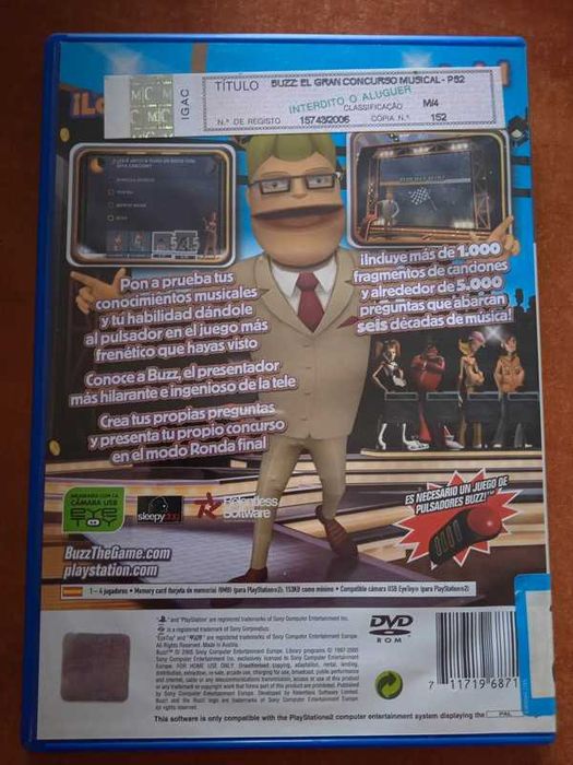 Buzz El Gran Concurso Musical PS2