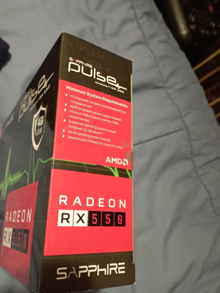 Placa Gráfica Sapphire Radeon RX 550 PULSE 4GB