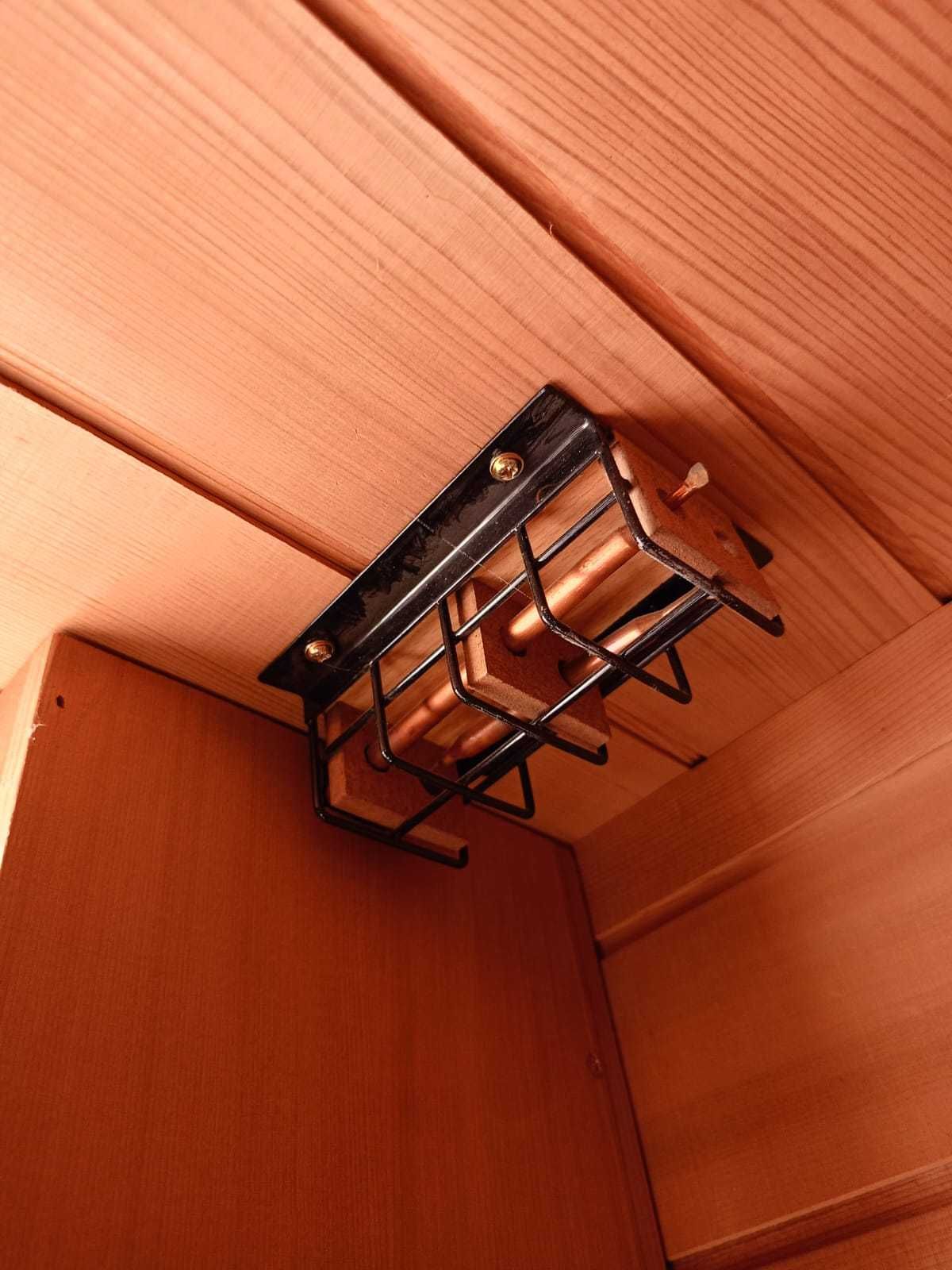 Sauna zewnetrzna 1 os FIŃSKA 2w1 infrared Vitaterm 230V 1350W piec 3KV