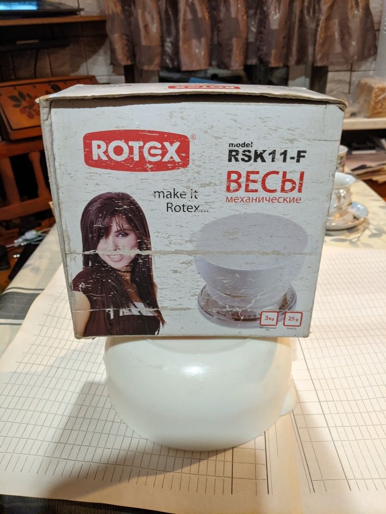 Весы кухонные механические Rotex