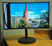 Monitor Samsung LC27FG70FQUXEN 27 cali uszkodzony