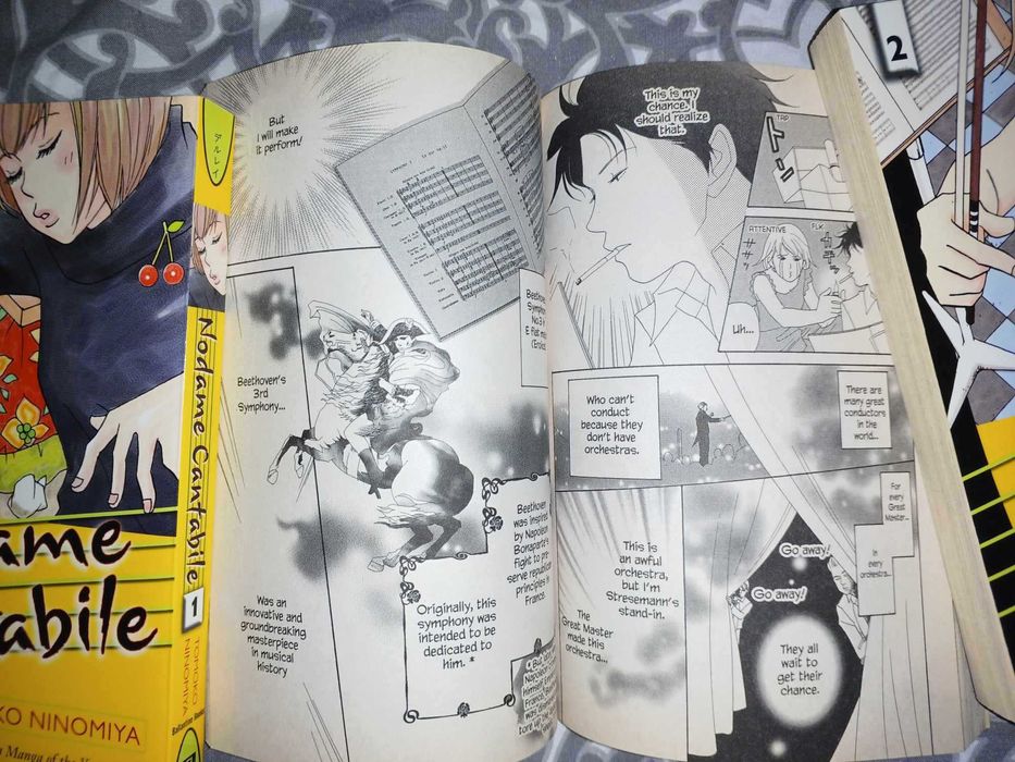 Манга Nodame Cantabile, Vol. 1-3. Del Rey Manga