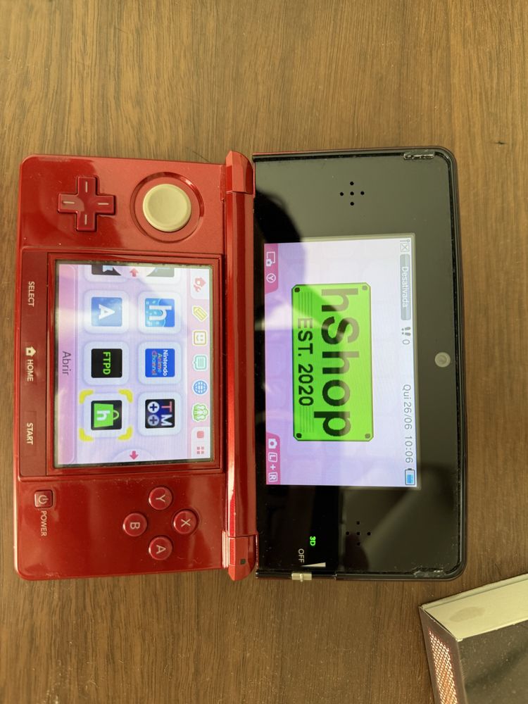 Nintendo 3DS desbloqueada