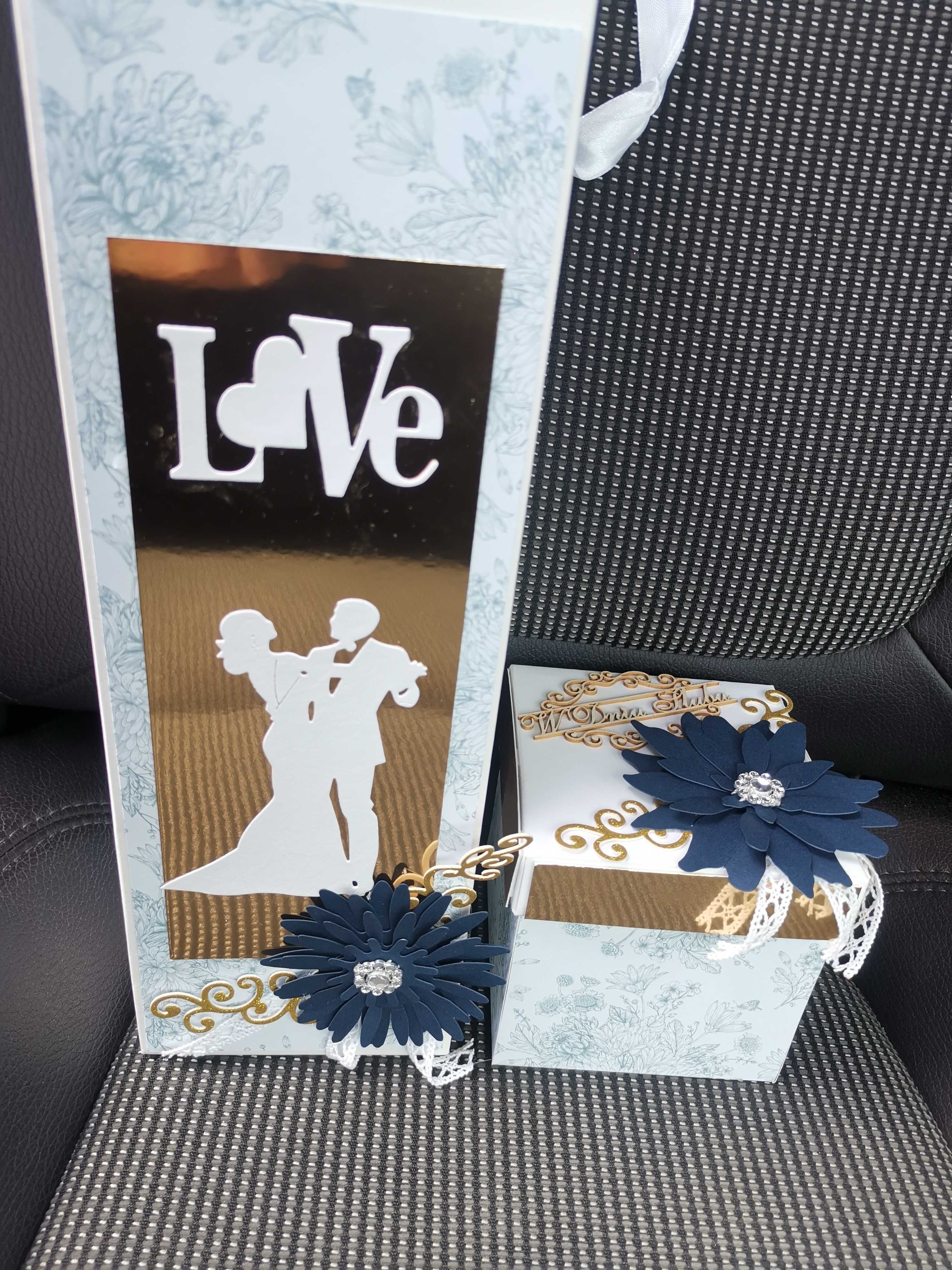 Pudełko prezentowe, exploding box, urodziny, ślub, komunia