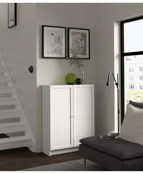 Estante com portas Ikea BILLY/ OXBERG