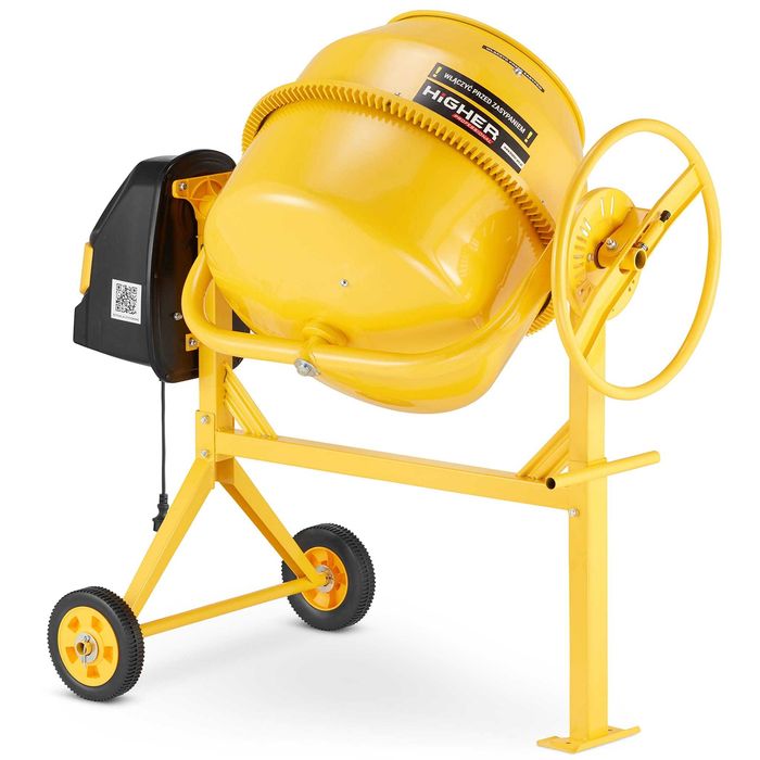 Betoniarka wolnospadowa mieszalnik HIGHER PROFESSIONAL 120 L 230V 650W