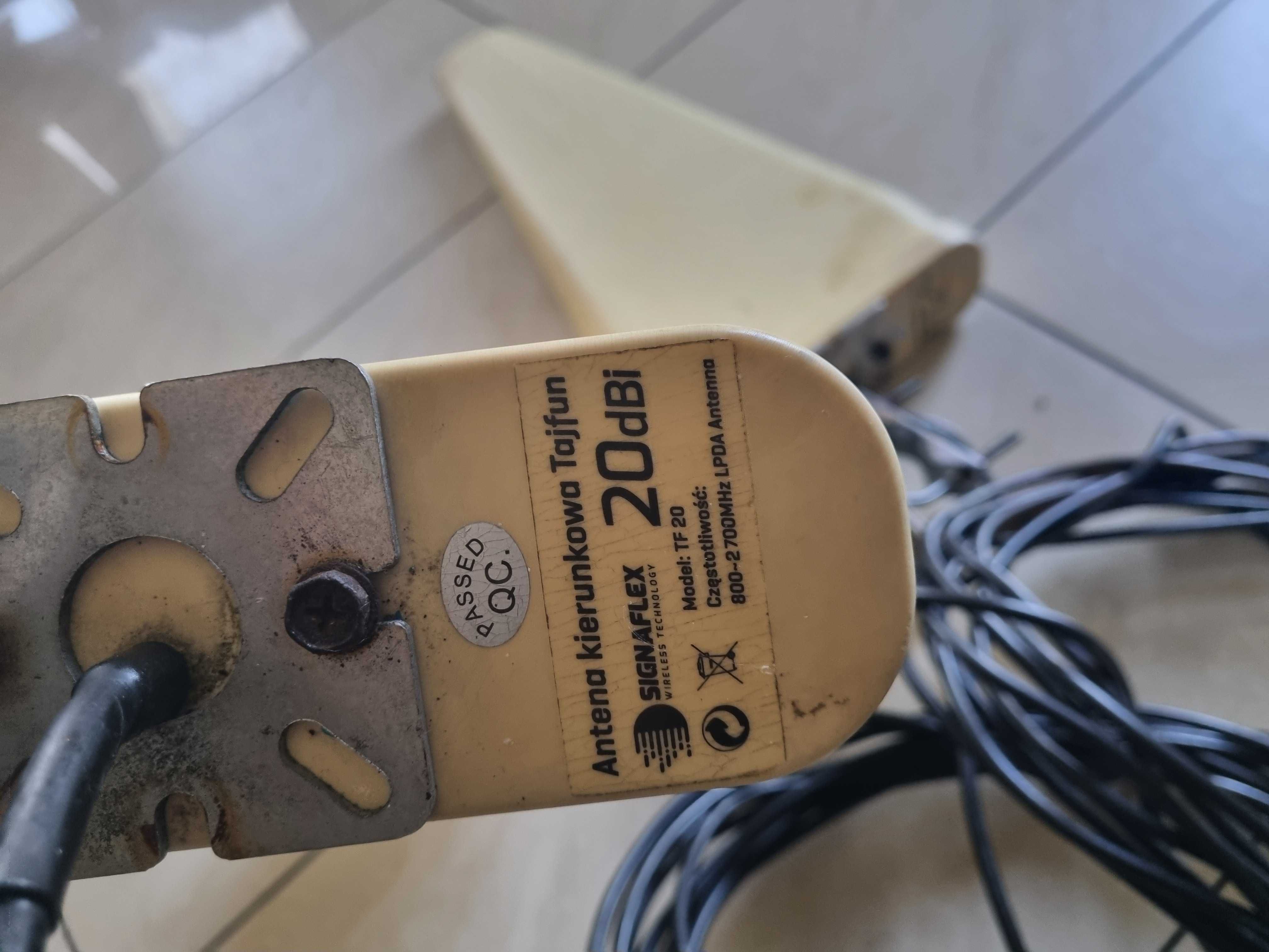 Anteny kierunkowe 20dB