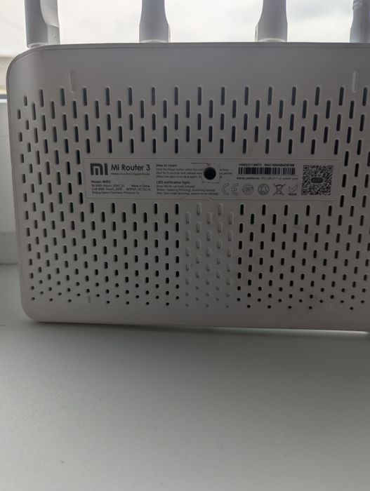 Роутер Xiaomi Mi WiFi Router 3 (MIR3)