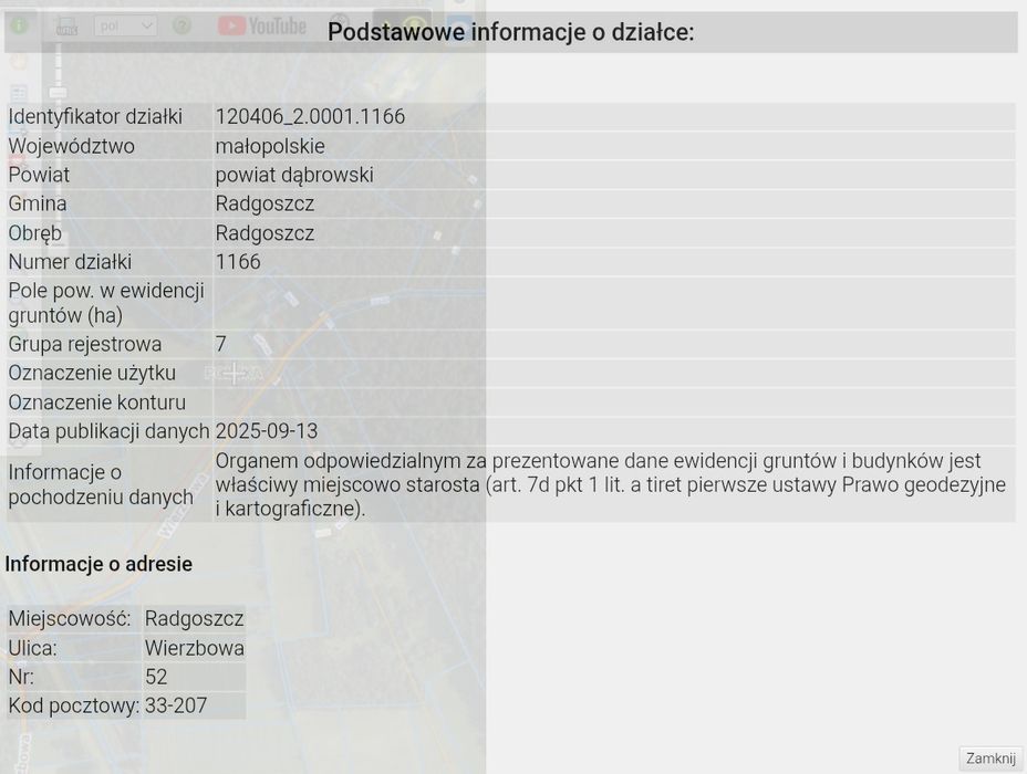Sprzedam działkę rolno-budowlaną 140 arów