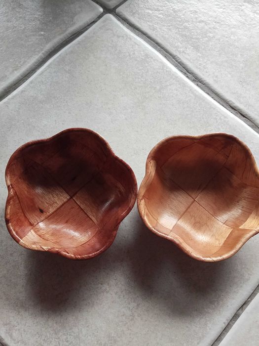 Miseczki bambusowe 2 sztuki