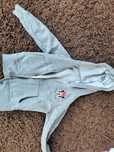 sweter z kapturem 98 dla dziewczynki