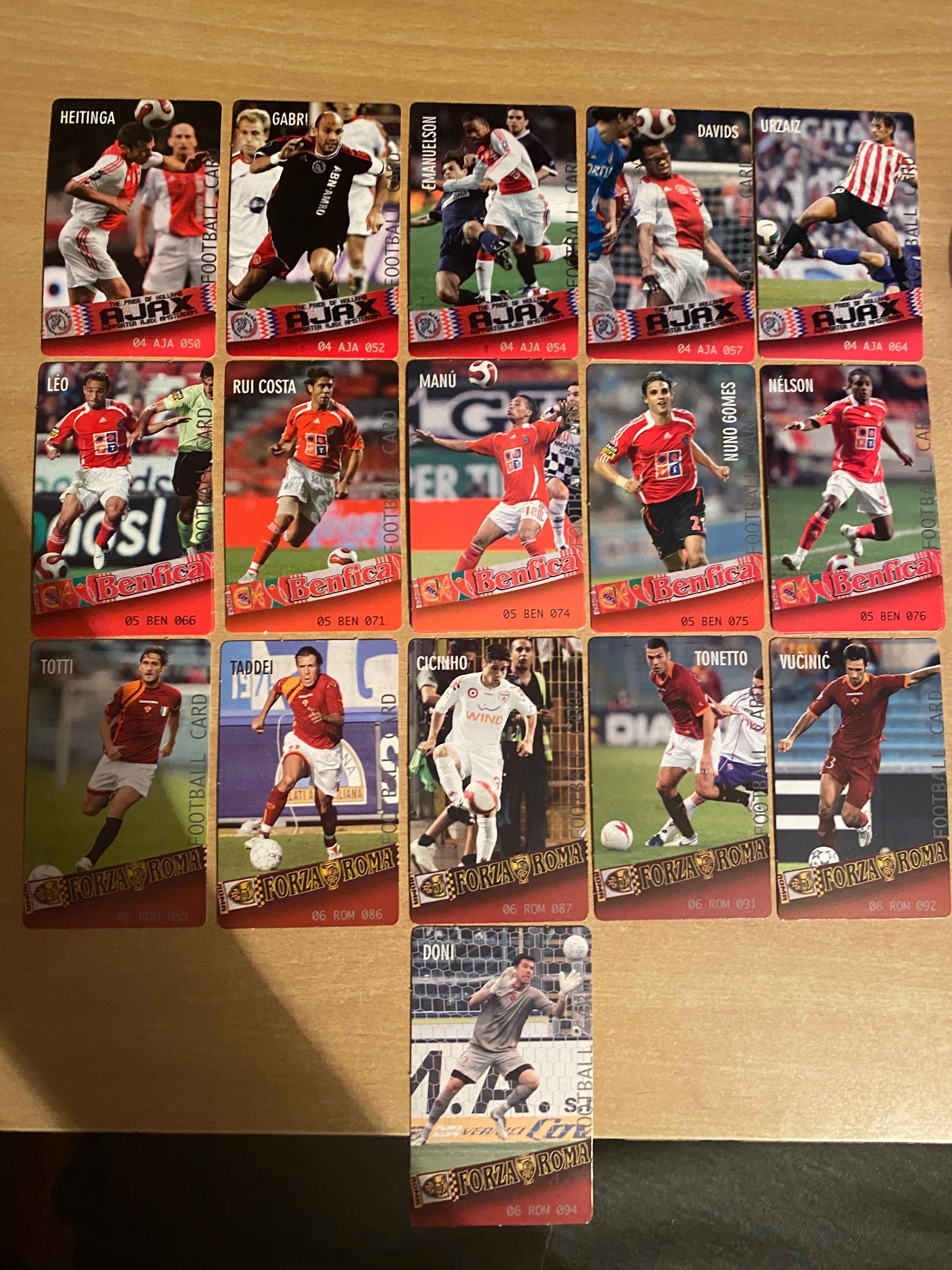 Słynne Kluby Piłkarskie - karty kolekcjonerskie