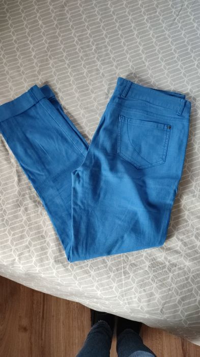2 pares calças Sarja