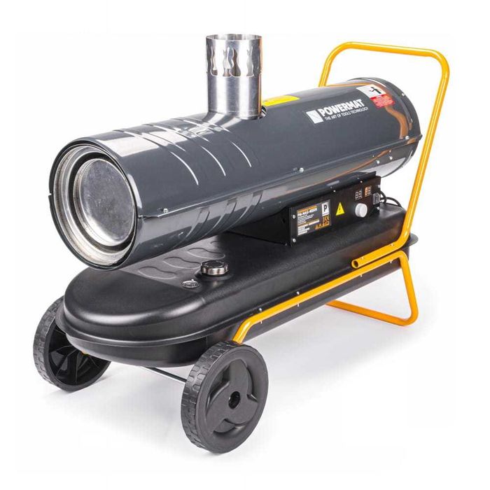 POWERMAT Nagrzewnica Olejowa 40kw Z Kominem I Wyświetlaczem LCD PM1014