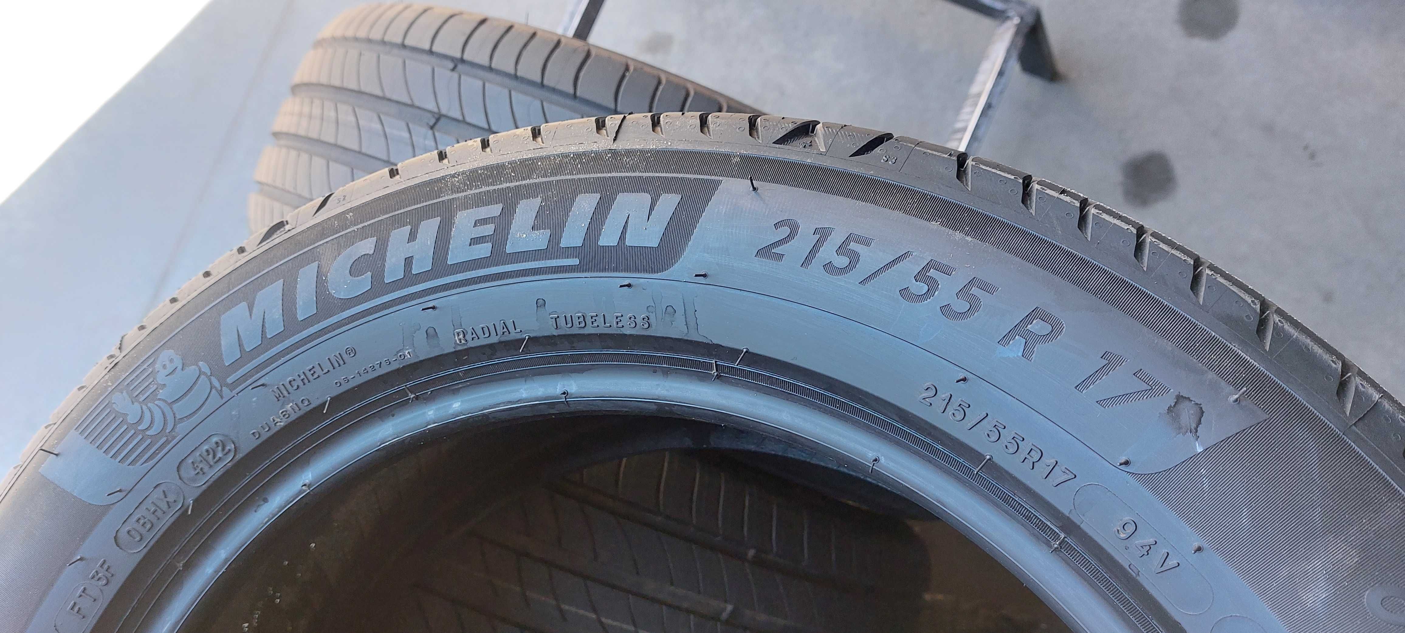 Резина літо НОВА Michelin 215/55 R17 Primacy 4 2022р.