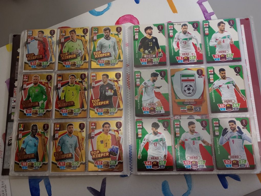 Kompletny album Qatar Panini 2022 Fifa World Cup