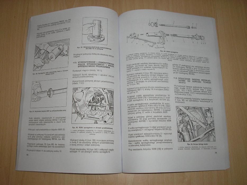 Ursus C-4011 Instrukcja demontażu, montazu i napraw