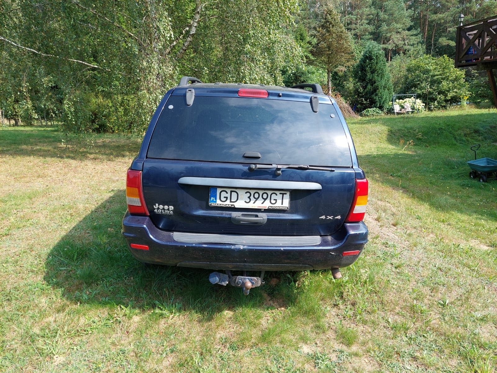 Jeep Grand Cherokee wj 4.0 i6 2003r napęd selec trac