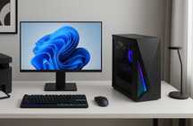 Komputer Stacjonarny PC dla Gracza Gamingowy Intel I5 32GB RAM SSD 1TB