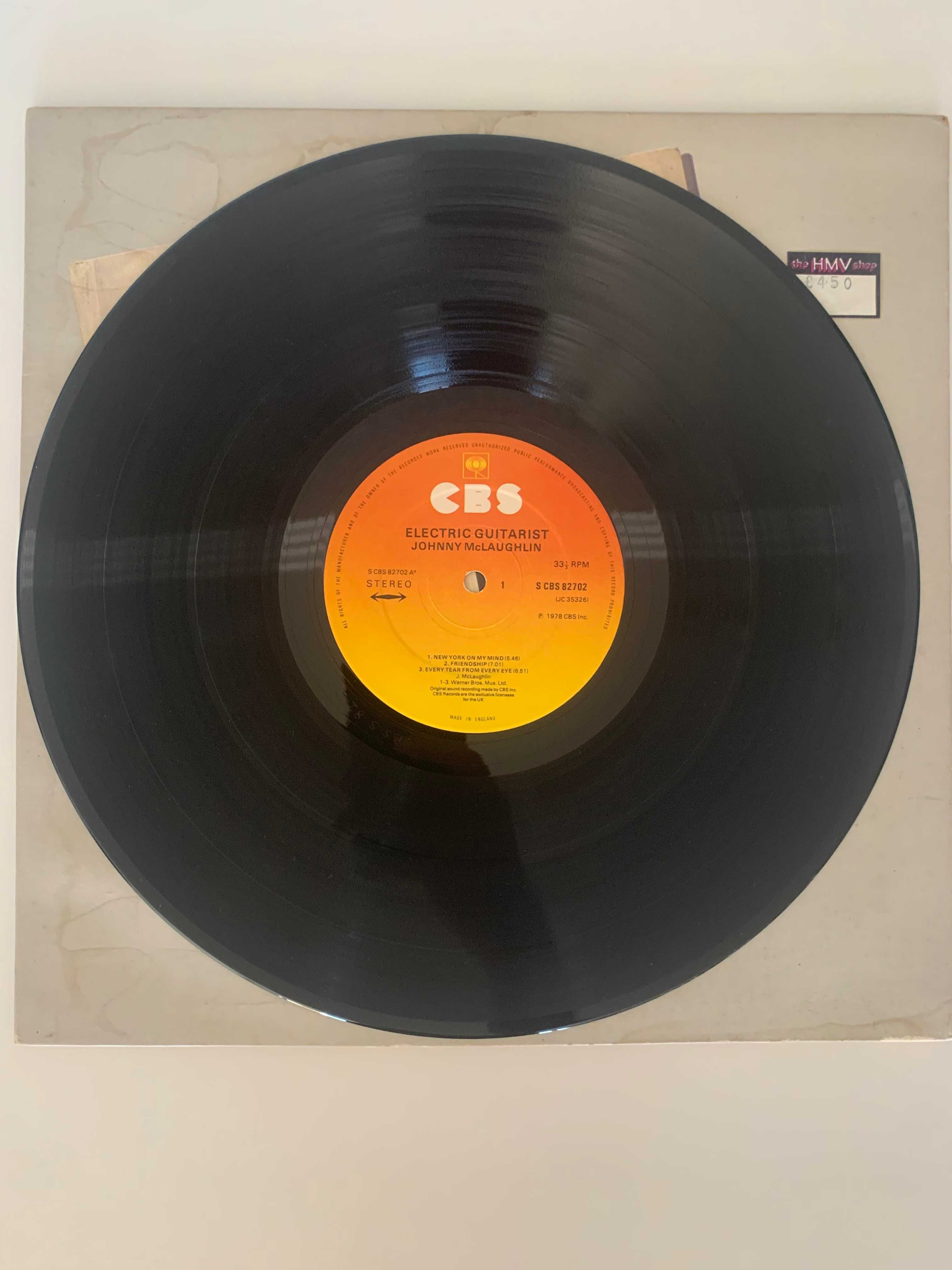 Disco Vinil - Johnny McLaughlin – Electric Guitarist