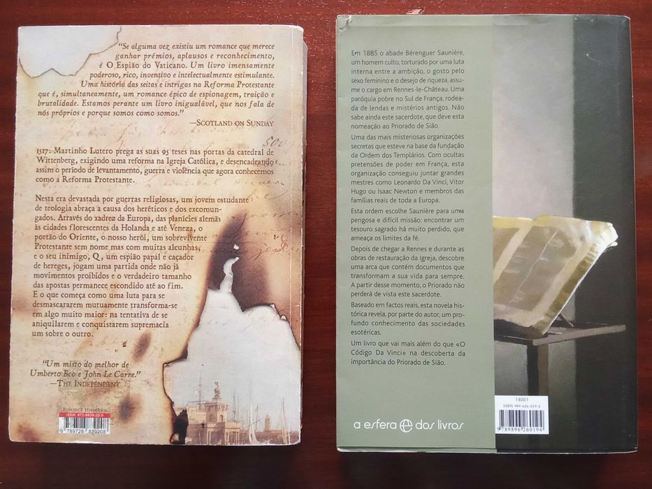 Livros de autores diversos