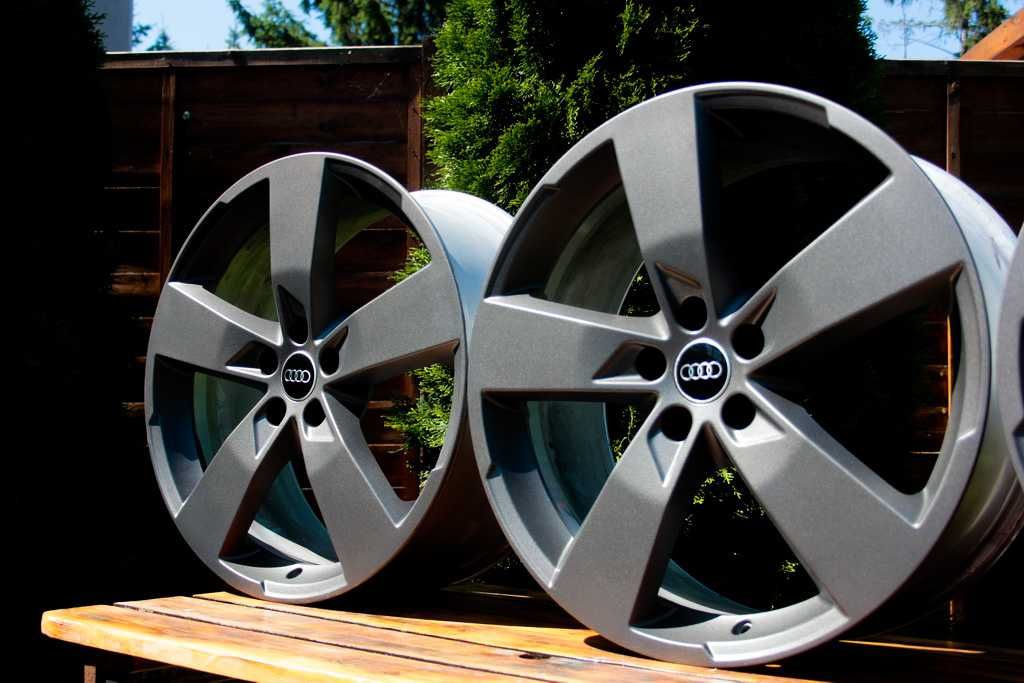 5x112 20 cali AUDI A5 A7 A6 S6 A8 S8 Q5 Q7 Q8 BEZ RYS +czujniki grafit
