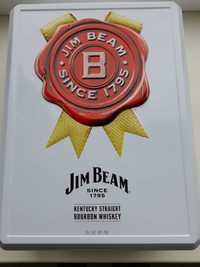 Подарочная упаковка (коробка) от алкогольного набора JIM BEAM