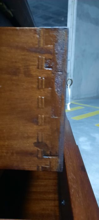 Papeleira, secretária D.Maria - c/ embutidos - adquirida em antiquário