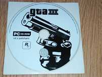 GTA III płyta CD z patchami do gry na PC