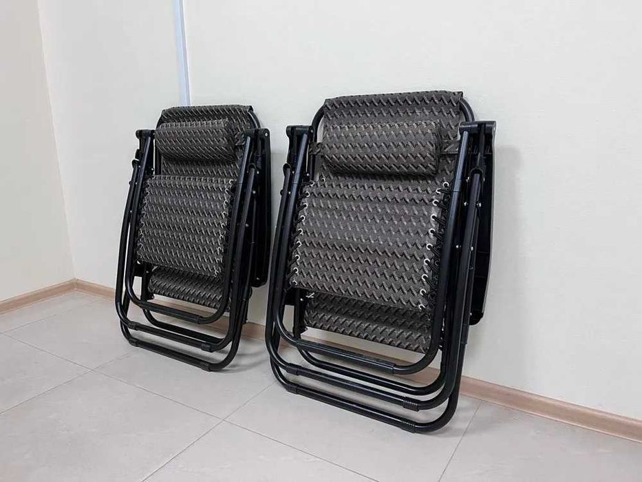 Шезлонг-Кресло с подстаканником XXL Zero Польша (до 120 кг)