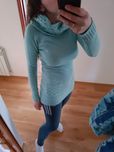 Sweter Orsay S miętowy błyszcząca nitka