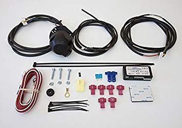 Kit electrico engate de reboque ficha 7 13 pinos módulo centralina Rel