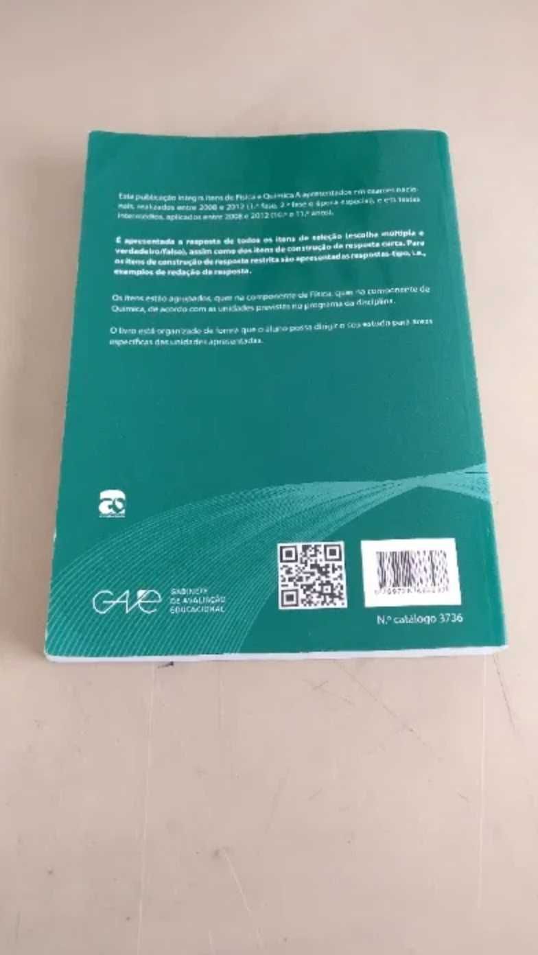 Física e Química A Questões de Exames Nacionais (10.º e 11.º Anos)