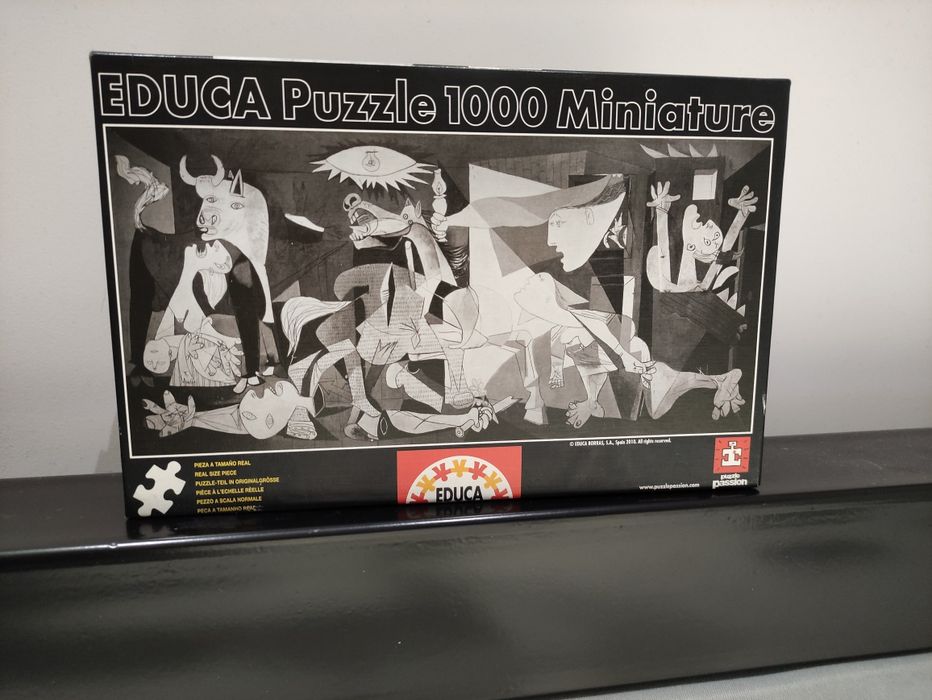Nowe puzzle Guernica EDUCA 62,5 cm x 30 cm 1000 elementów