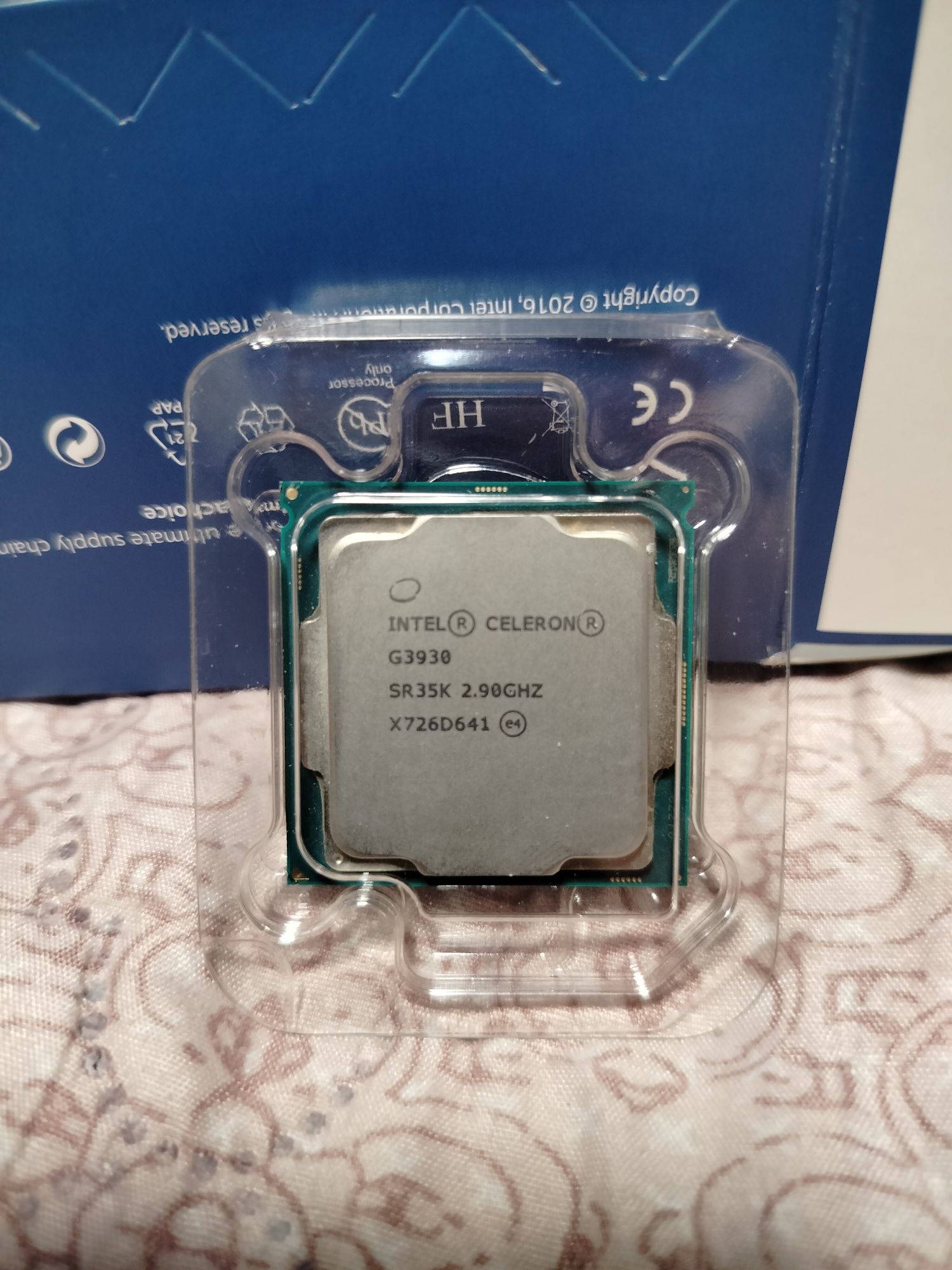 Processor Intel Celeron G3930, 2.9GHZ, 2 MB Cashe LGA1151