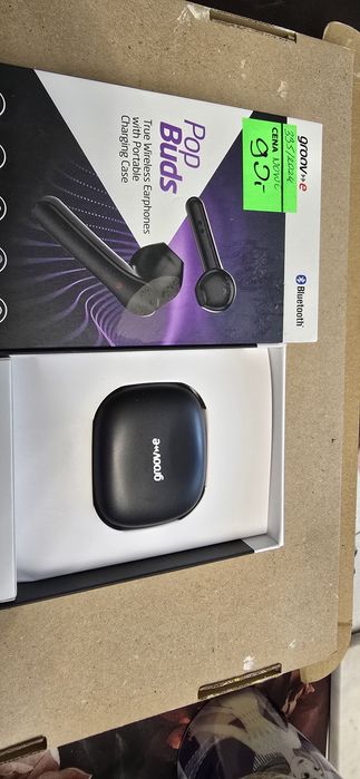 Słuchawki groove pop buds nowe